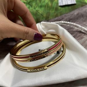 Coach Bangle set